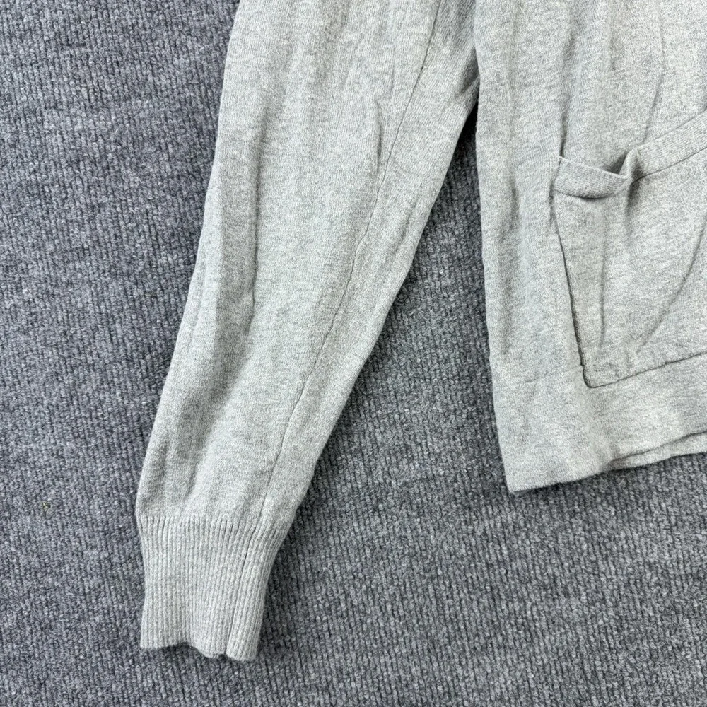 American Eagle Outfitters Sweater Mens XL Gray Button Cardigan Pockets Knit